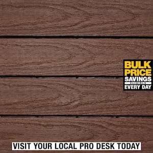 UltraShield Naturale 1 ft. x 1 ft. Quick Deck Outdoor Composite Deck Tile in California Redwood (10 sq. ft. per box)