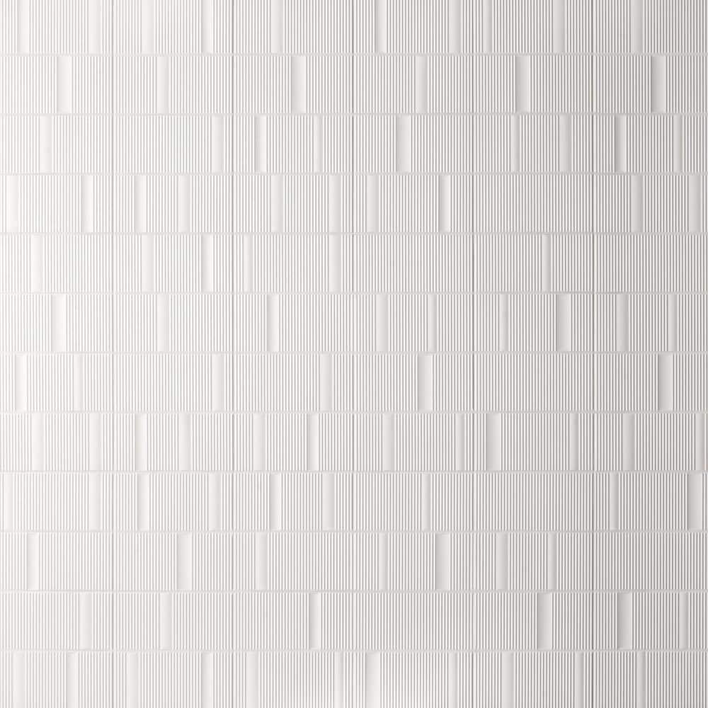 Flyer White 8'' x 16'' Matte Ceramic Wall Tile