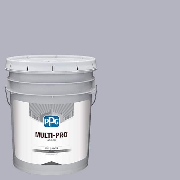 5 gal. PPG1043-4 Glistening Gray Semi-Gloss Interior Paint