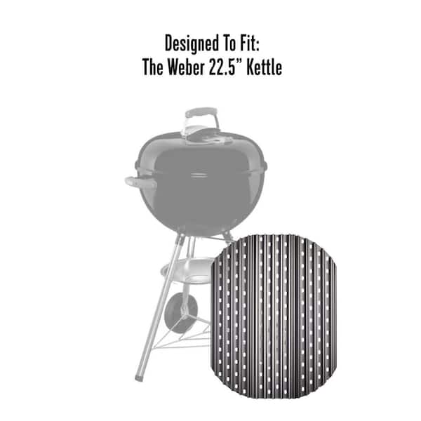 GrillGrate 17 in. x 18.3125 in. Sear 'N Sizzle Grill Grates for 28 in.  Blackstone Griddles (2-Piece) RSNS15.8-0002 - The Home Depot