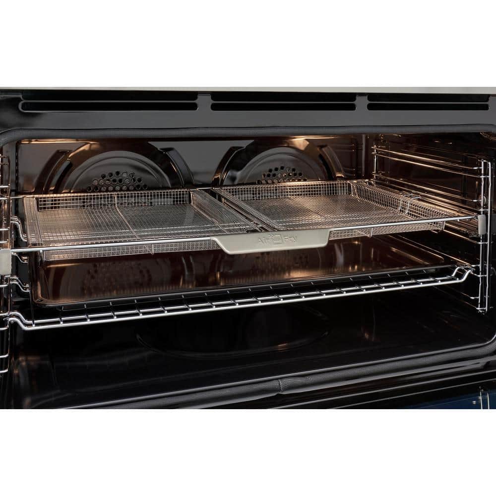 36" Stainless Steel Dual-Fuel Convection Range with Air Fry