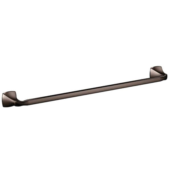 MOEN Voss 24 in. Towel Bar in Oil Rubbed Bronze YB5124ORB - The