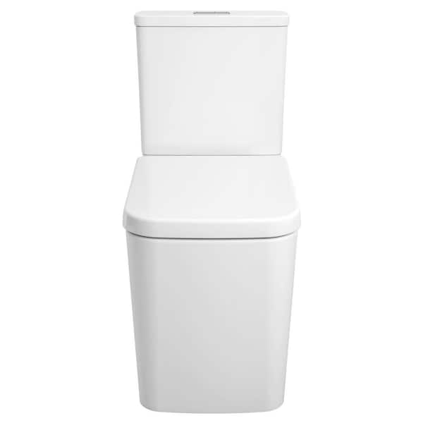 Luxury Microfiber 2-Piece Toilet & Bath Mat Set, XL, White – LuxUrux