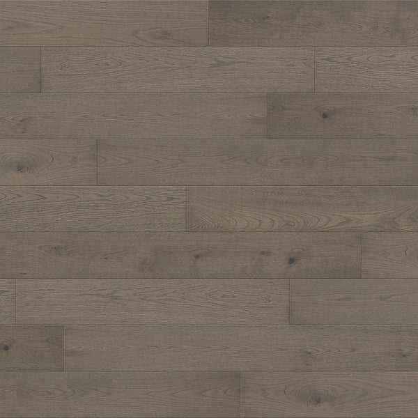 Selkirk Dusty Littleton 1/2 in. T x 7.5 in. W Tongue and Groove Wire Brushed Engineered Hardwood Flooring (31.09 sq.ft./case)
