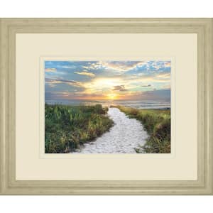 "Morning Trail" By Celebrate Life Gallery Framed Print Nature Wall Art 34 in. x 40 in.