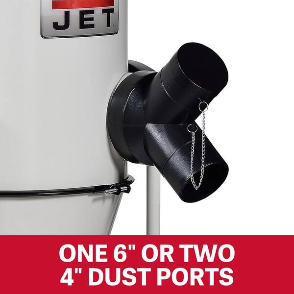 Jet JCDC-1.5 1.5HP 115-Volt Cyclone Dust Collector 717515 - The