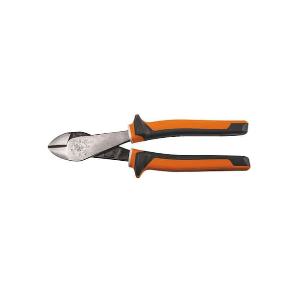 Klein Tools Diagonal Cutting Pliers, Insulated, Slim Handle, 8-Inch