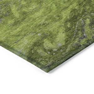 Chantille ACN599 Green 5 ft. x 7 ft. 6 in. Machine Washable Indoor/Outdoor Geometric Area Rug