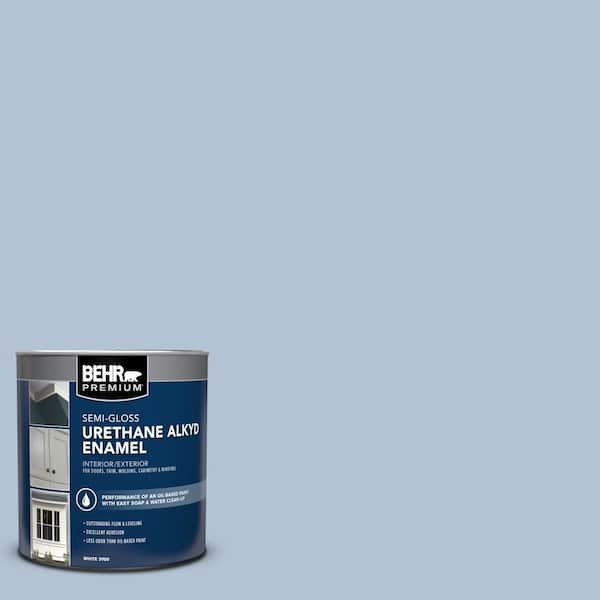 BEHR PREMIUM 1 qt. #S530-2 Elevated Semi-Gloss Enamel Urethane Alkyd Interior/Exterior Paint