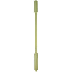 1-1/4 in. 5141 Unfinished Poplar Square-Top Baluster