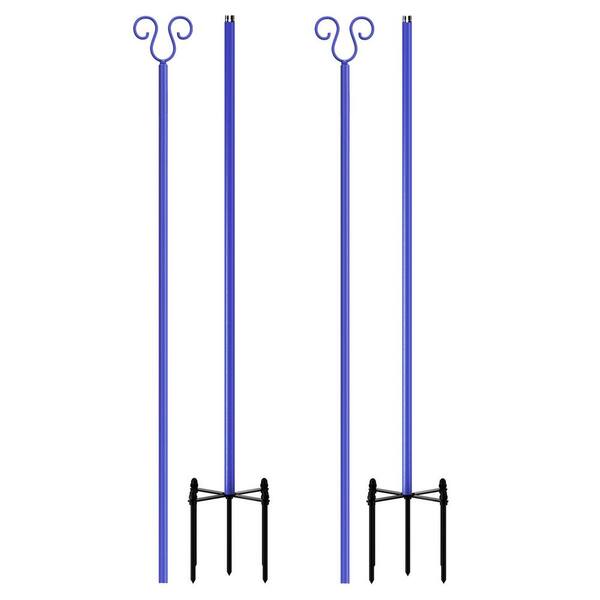 Dovelina Classic 9 ft. Iron Blue Flagpoles Lightpoles