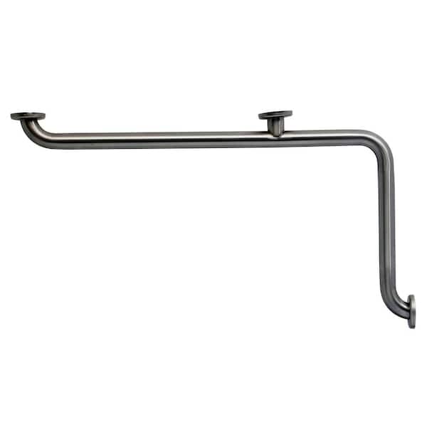 MUSTEE CareGiver 42 in. x 1-1/2 in. Stainless-Steel Concealed-Screw Grab Bar
