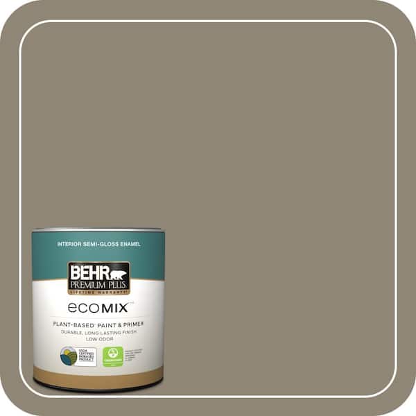 1 qt. #ECC-14-2 Great Frontier Semi-Gloss Enamel EcoMix Plant-Based Interior Paint & Primer