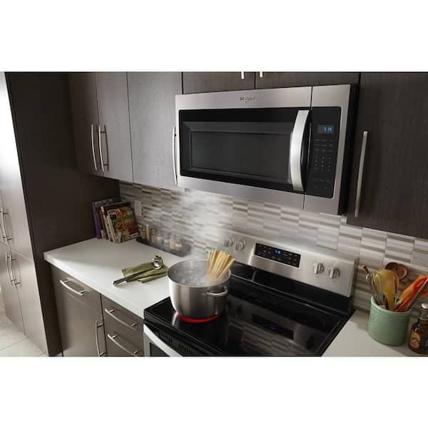 Whirlpool 1.7 Cu. ft. Stainless Over-the-range Microwave