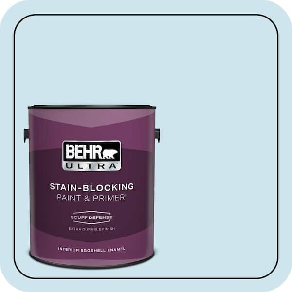 BEHR ULTRA 1 gal. #540A-2 Niagara Falls Extra Durable Eggshell Enamel Interior Paint & Primer