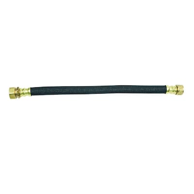 3/4 in. FIP x 7/8 in. O.D. Compression x 18 in. Polymer Braided Water Heater Connector (0.57 in. I.D.)