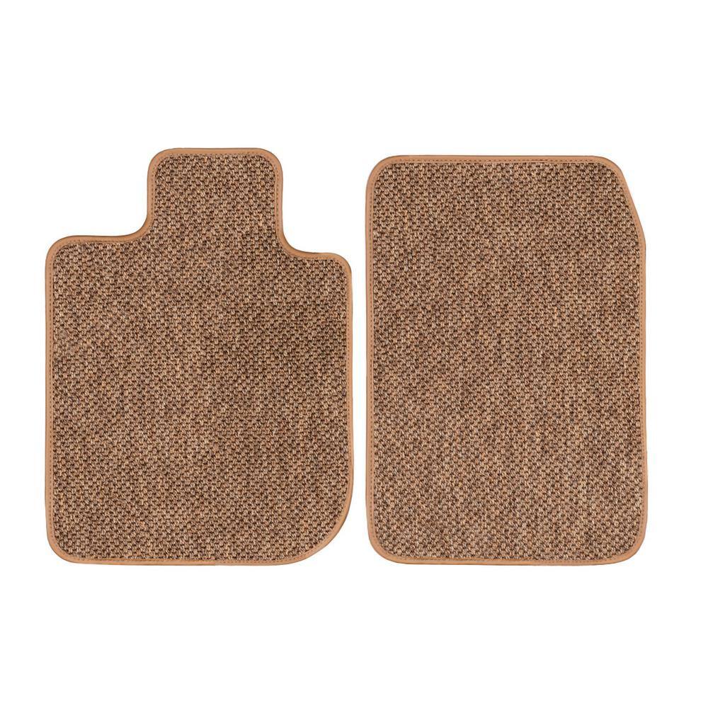 GMC Sierra 3500 Beige All-Weather Textile Carpet Car Mats, Custom Fit for 2007-2018 - Driver and Passengerenger Mats price history on PriceWatchPro