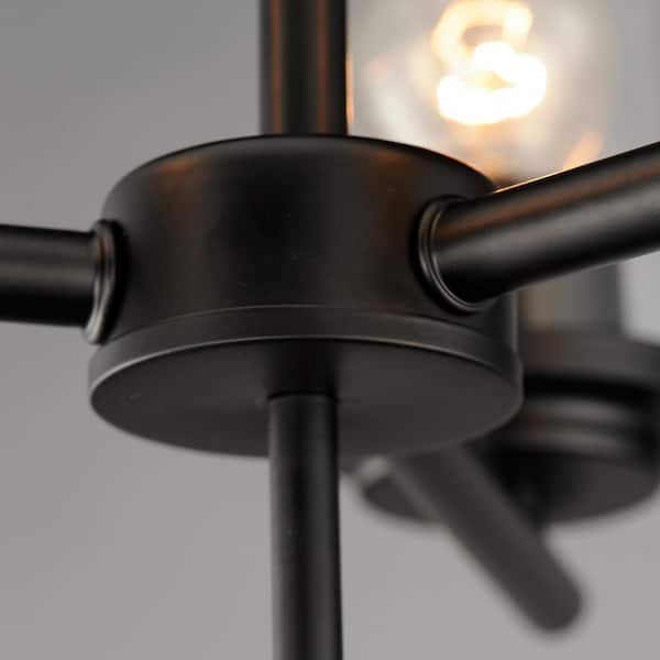 Maxim Lighting Corona 3-Light Brown Chandelier