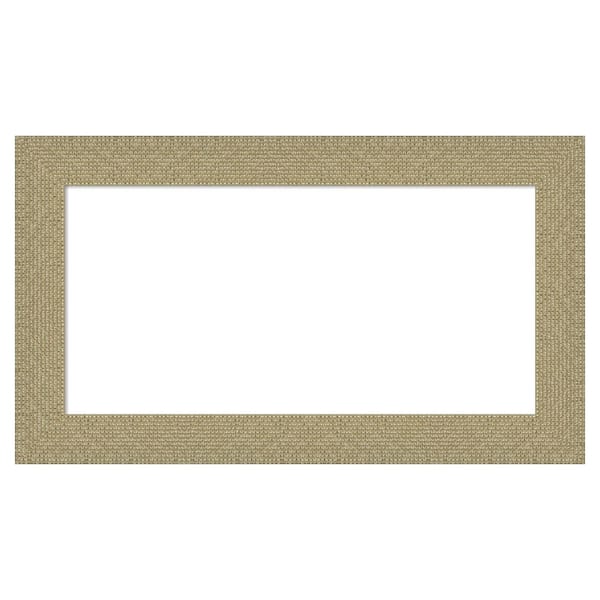 Amanti Art Mosaic Gold 28 in. x 16 in. Polystyrene Framed Dry Erase Magnetic Memo Board
