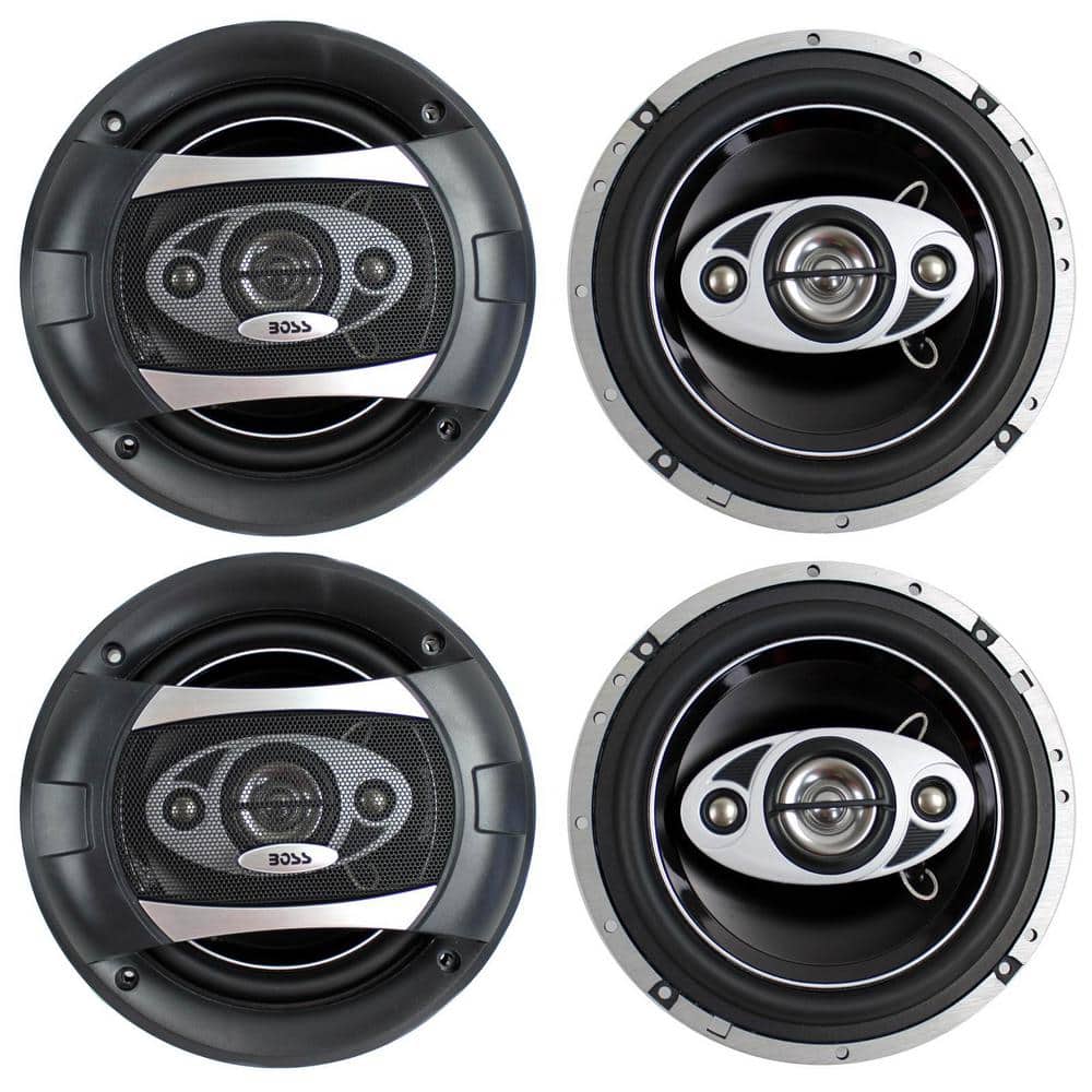 P65.4C 6.5 in. 4-Way 400-Watt Car Audio Coaxial Speakers Stereo P654C