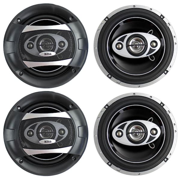 P65.4C 6.5 in. 4-Way 400-Watt Car Audio Coaxial Speakers Stereo P654C