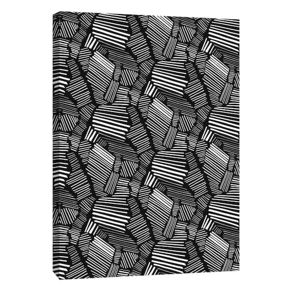 PTM Images 12.in x 10.in ''Graphic Statement'' Printed Canvas Wall Art