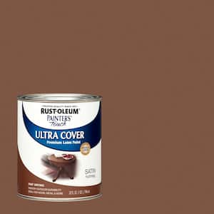 32 oz. Ultra Cover Satin Nutmeg General Purpose Paint (Case of 2)