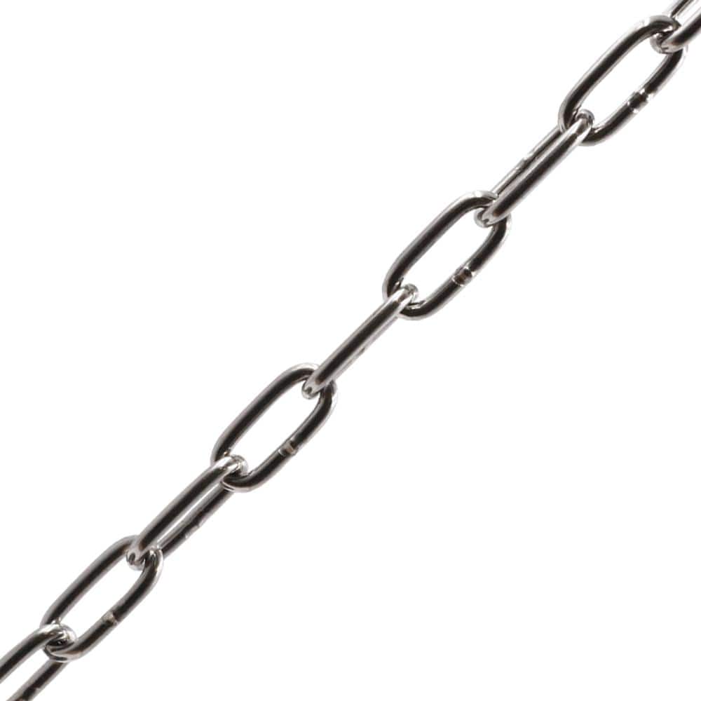 Everbilt 2/0 x 1 ft. Stainless Steel Straight Link Chain 806456 - The Home  Depot