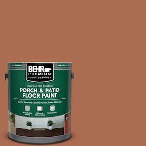 1 gal. #BIC-45 Airbrushed Copper Low-Lustre Enamel Interior/Exterior Porch and Patio Floor Paint
