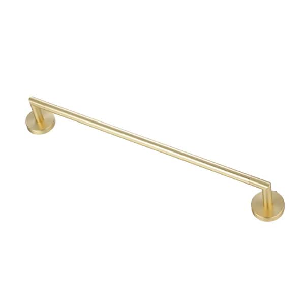 Utopia 25.8 in. Wall Mounted Towel Bar-Satin Brass