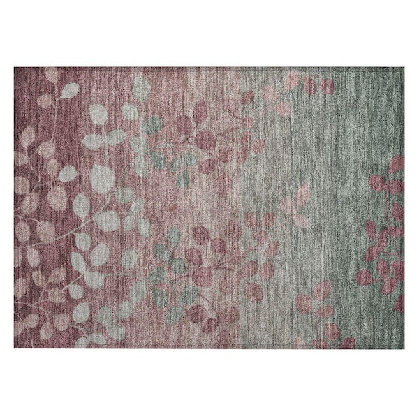 Chantille Machine Washable Indoor/Outdoor Abstract ACN1900 Blush 2 ft. x 3 ft. Accent Rug