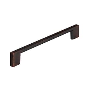 Armadale Collection 6 5/16 in. (160 mm) Brushed Oil-Rubbed Bronze Modern Rectangular Cabinet Bar Pull