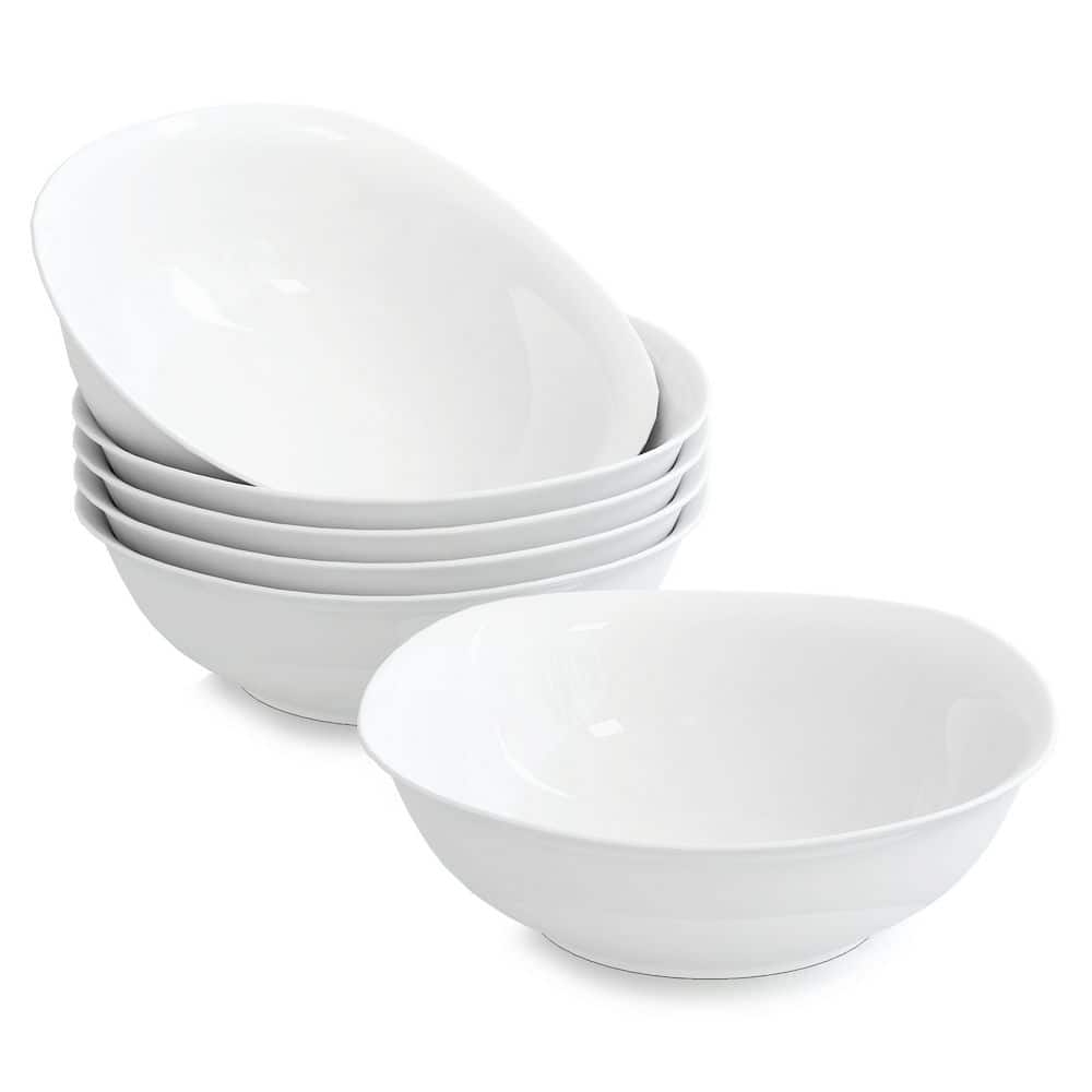 Tabletops Unlimited White Set of 10 Caterer Box Cereal Bowls