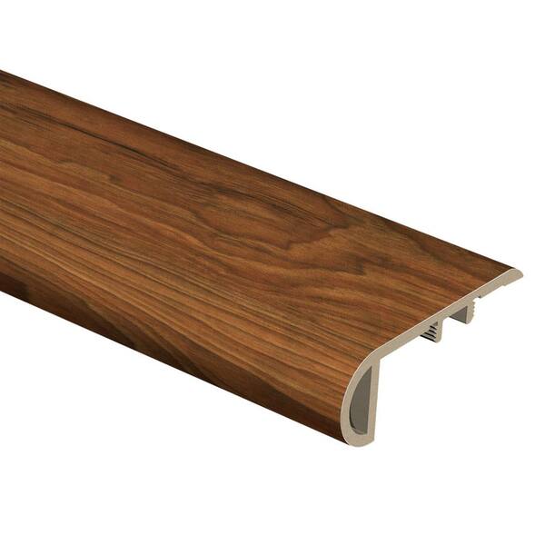 Zamma High Point Chestnut 3/4 in. Thick x 2-1/8 in. Wide x 94 in. Length Vinyl Stair Nose Molding