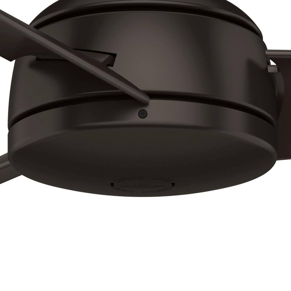 52" Premier Bronze Outdoor Ceiling Fan with Wall Control