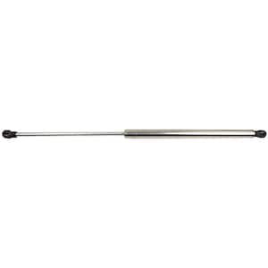 Gas Spring, Compressed: 10.2 in., Extended 17.2 in., Force: 90 lbs. in Stainless Steel
