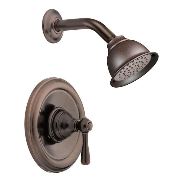 MOEN Kingsley Posi-Temp Single-Handle 1-Spray Shower Faucet Trim Kit in Oil Rubbed Bronze (Valve Not Included)