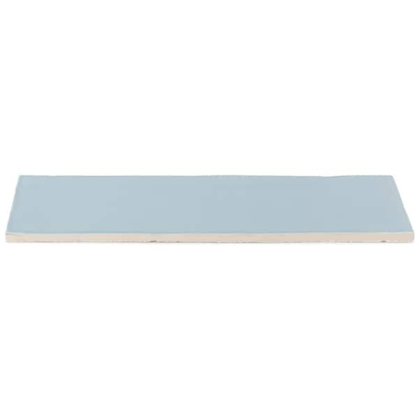 Ivy Hill Tile Strait Blue 3 in. x 12 in. 8 mm Matte Ceramic Subway 