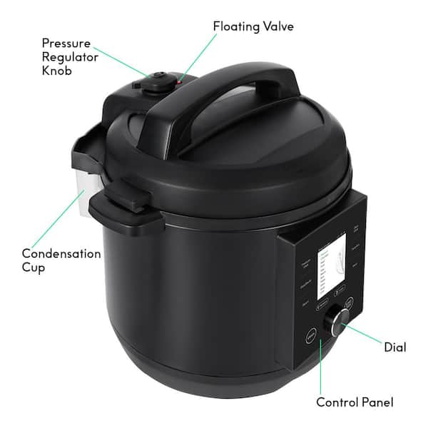 Instant Pot Smart WiFi 6 Quart Electric Pressure Cooker - Silver