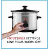 Courant 5 qt. Slow Cooker, Removable Ceramic Pot, Keep Warm Settings Black  Matte MCSC5024K974 - The Home Depot