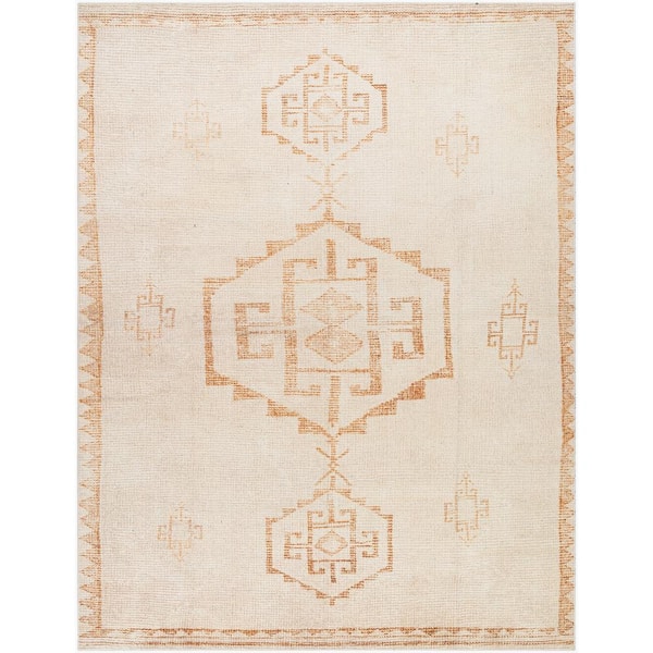 Livabliss Becki Owens Solana Beige Moroccan 2 ft. x 7 ft. Indoor Area Rug