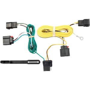 Custom Vehicle-Trailer Wiring Harness, 4-Way Flat Output, Select Jeep Grand Cherokee, Quick Electrical Wire T-Connector