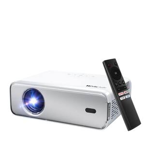 Vrbgify 1920 x 1080 FHD 1080P Portable Projector with 300 Lumens, WiFi, Bluetooth, Remote, Auto Focus, DoIby Audio and Keystone