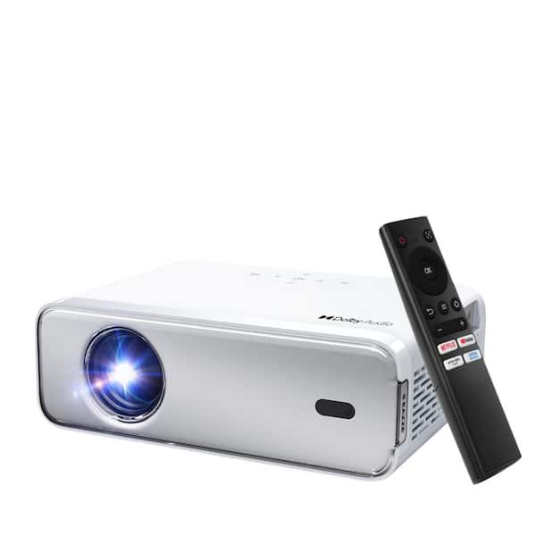 1920 x 1080 FHD 1080P Portable Projector with 300 Lumens, WiFi, Bluetooth, Remote, Auto Focus, DoIby Audio and Keystone