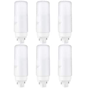 13-Watt Equivalent PLV Ballast Bypass G23 Base LED Light Bulb in Cool White 4000K (6-Pack)