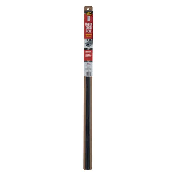 M-D Building Products 1 in. x 36 in. Gray Vinyl Replacement Insert for Under Door Weatherstripping Seals