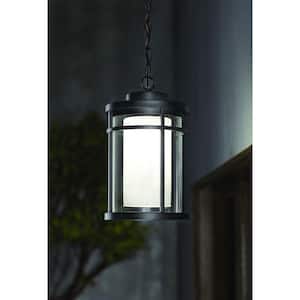 Black Outdoor LED Hanging Light