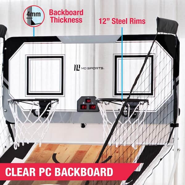 MD Sports Basketball Arcade Game, 80.5 in. 2-Player EZ-Fold with