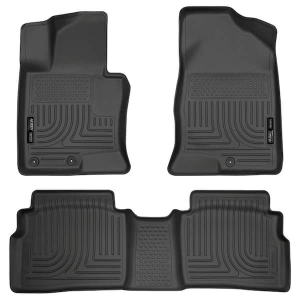 Husky Liners Front & 2nd Seat Floor Liners Fits 11-14 Sonata GLS ...