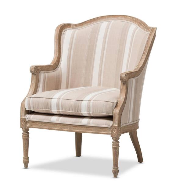 Edgemont Upholstered King Louis Back Arm Chair Fairfield Chair Body Fabric:  9508 Oasis, Frame Color: Almond Buff - Yahoo Shopping